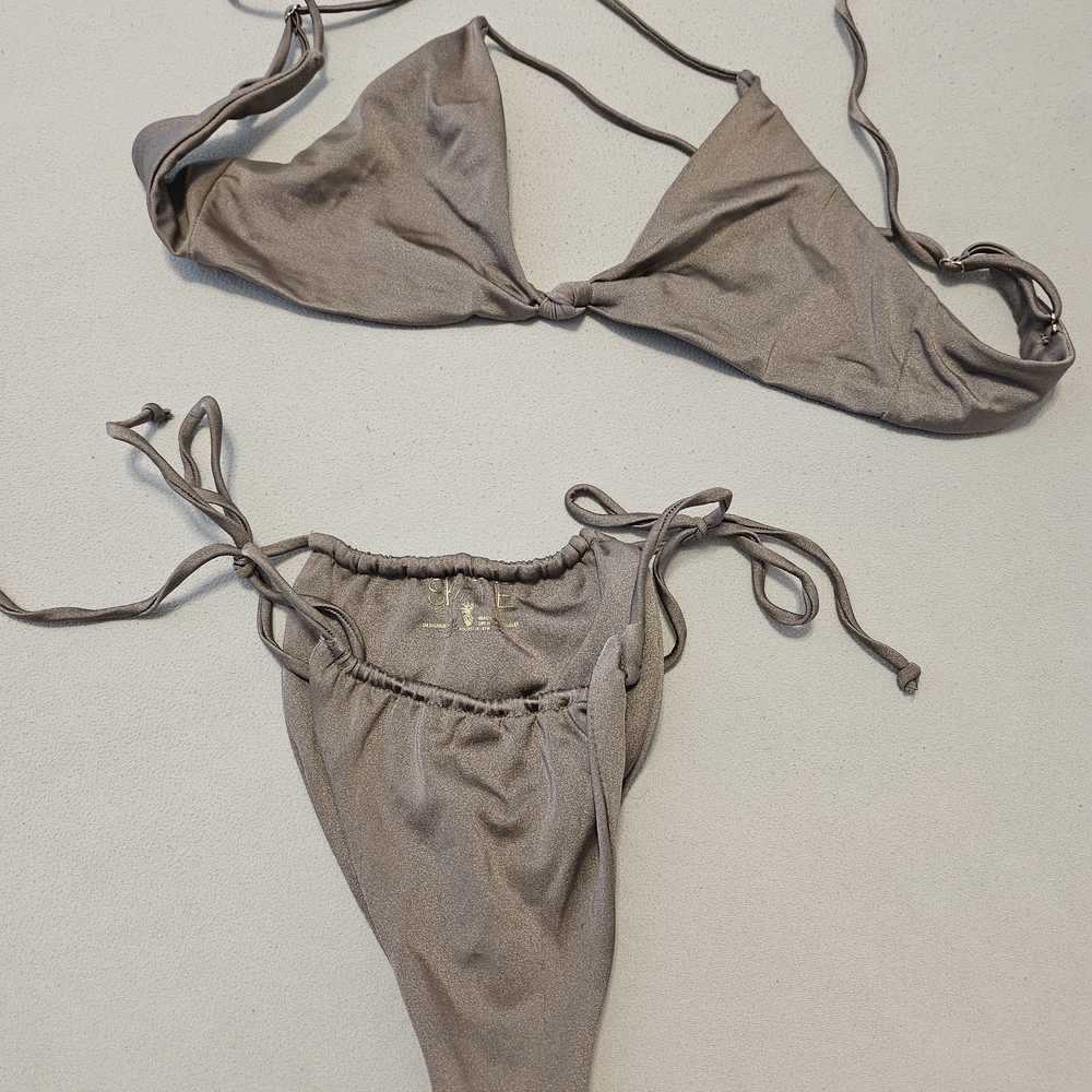Cocoa Gray Women's Bikini Set